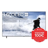 TV 77 pollici LG OLED AI B5 4K Smart TV 2025